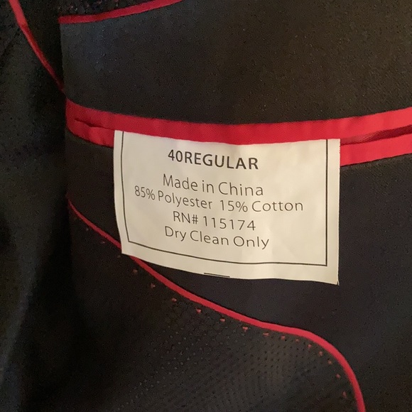 Linea Uomo Metallic Colorful Tuxedo Jacket - Picture 13 of 15